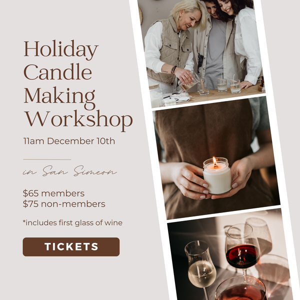 Candle Making Workshop - Dec 10th